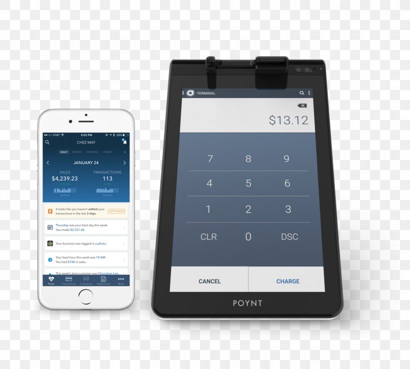 Smartphone Feature Phone Point Of Sale Payment Terminal Computer Terminal, PNG, 1372x1235px, Smartphone, Cash Register, Cellular Network, Communication Device, Computer Software Download Free