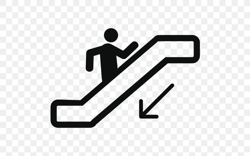 Stairs Escalator Pictogram Clip Art, PNG, 512x512px, Stairs, Area, Black And White, Brand, Building Download Free