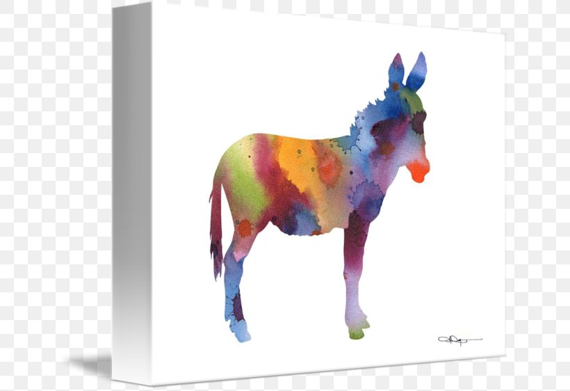 Donkey Mustang Art Printmaking Pack Animal, PNG, 650x562px, Donkey, Animal, Art, Etsy, Farm Download Free