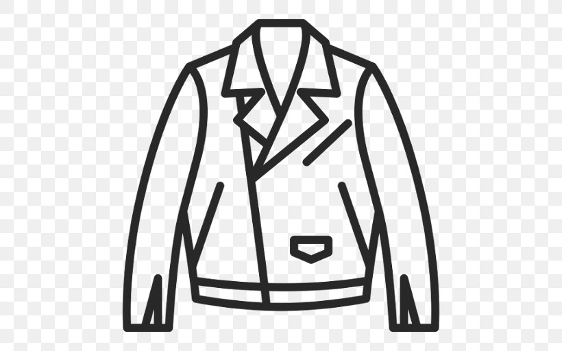 Sweatshirt Leather Jacket Clothing, PNG, 512x512px, Sweatshirt, Blackandwhite, Clothing, Coat, Coloring Book Download Free