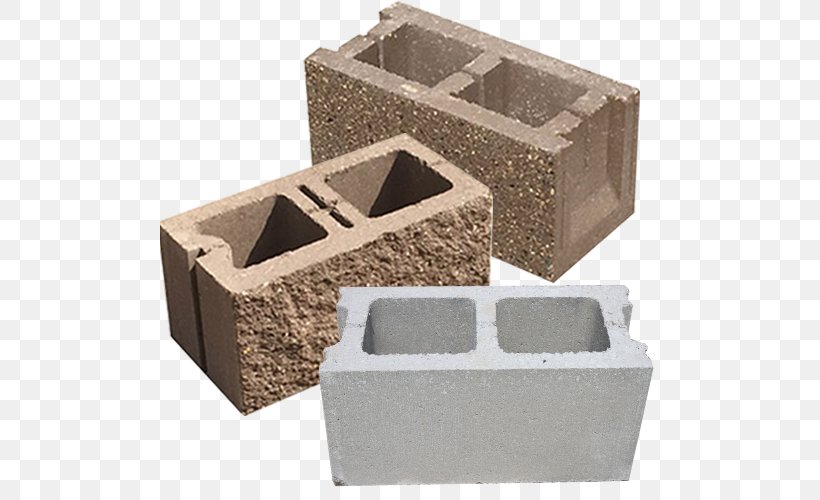 Concrete Masonry Unit Brick Precast Concrete, PNG, 500x500px, Concrete Masonry Unit, Beige, Box, Brick, Building Materials Download Free