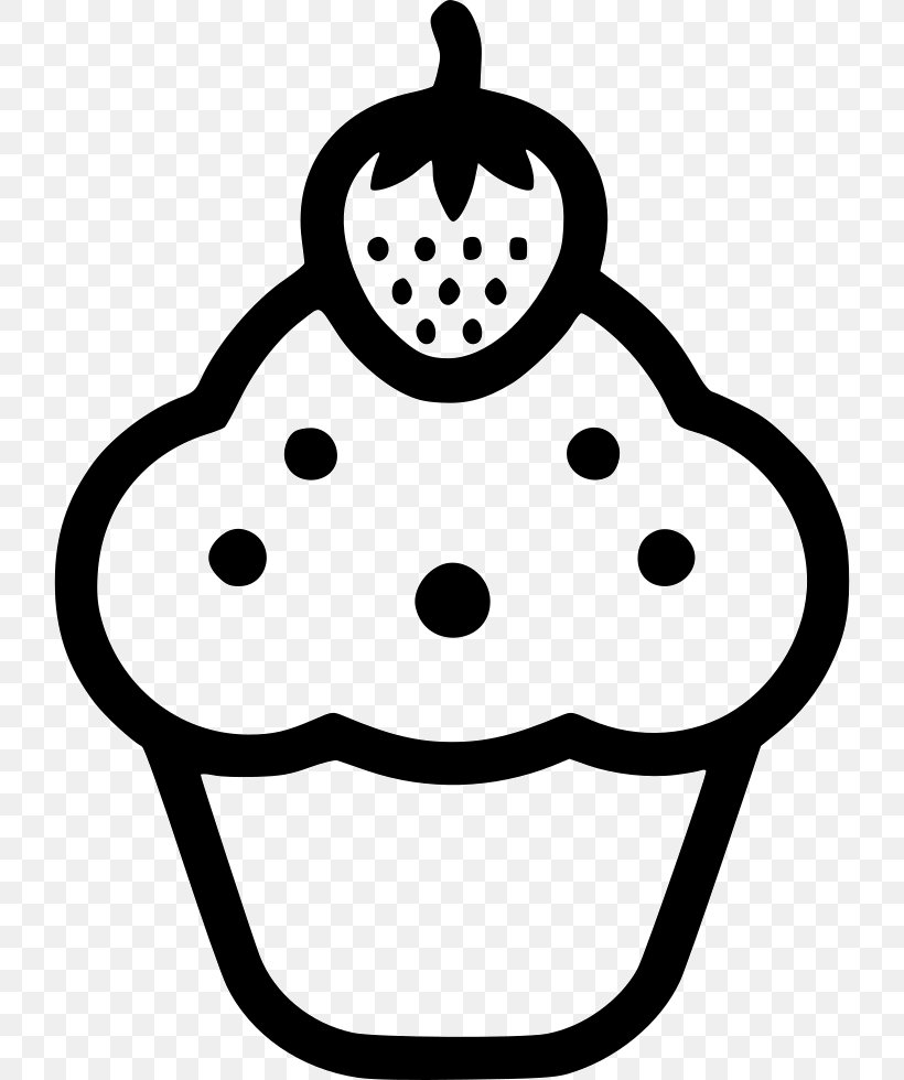 Cupcake Confectionery Vector Graphics Clip Art, PNG, 722x980px, Cupcake, Adobe Xd, Black And White, Cherry Cake, Chocolate Download Free