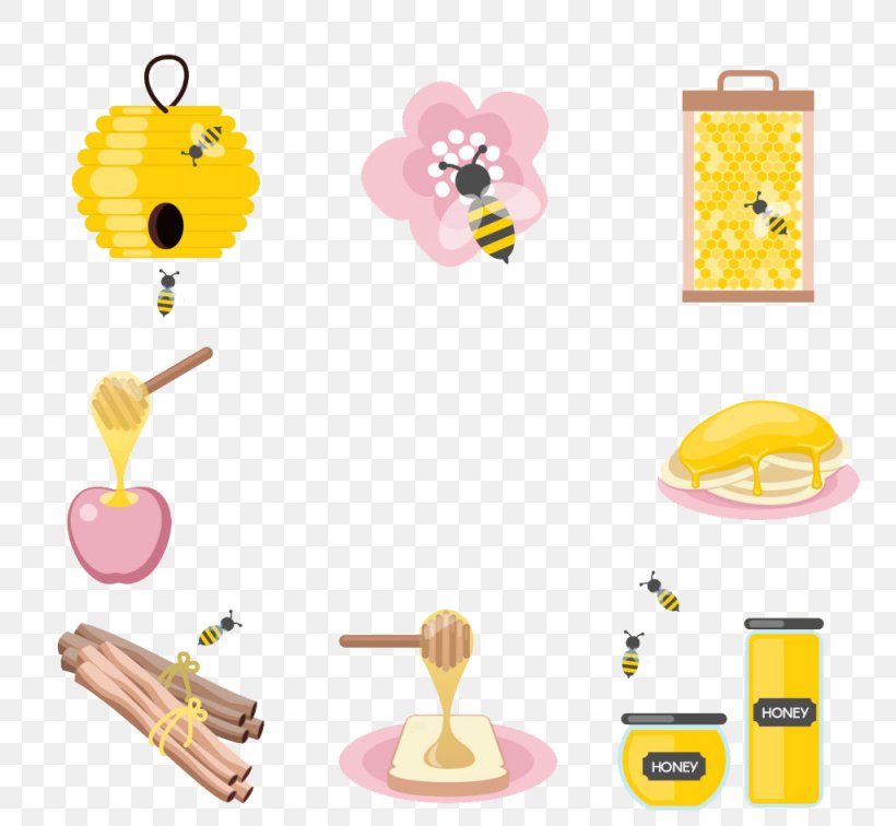 Honey Bee Honey Bee Clip Art, PNG, 1024x945px, Bee, Flower, Food, Honey, Honey Bee Download Free