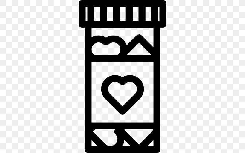 Love Jar, PNG, 512x512px, Love, Area, Black And White, Heart, Mobile Phone Accessories Download Free