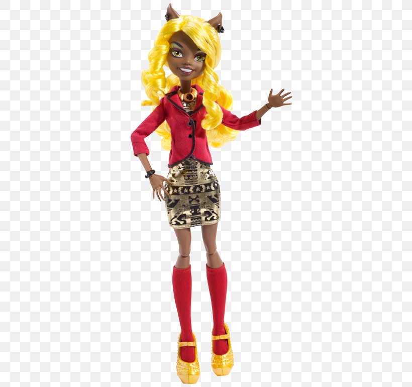 Monster High Clawdeen Wolf Doll Monster High Clawdeen Wolf Doll Toy Monster High Frights, Camera, Action! Elissabat, PNG, 480x770px, Monster High, Barbie, Costume, Doll, Fashion Doll Download Free