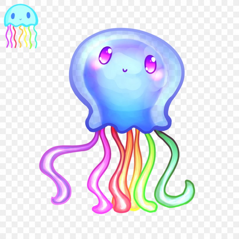 Octopus Jellyfish Marine Invertebrates Clip Art, PNG, 1024x1024px, Octopus, Background Light, Cartoon, Cephalopod, Drawing Download Free