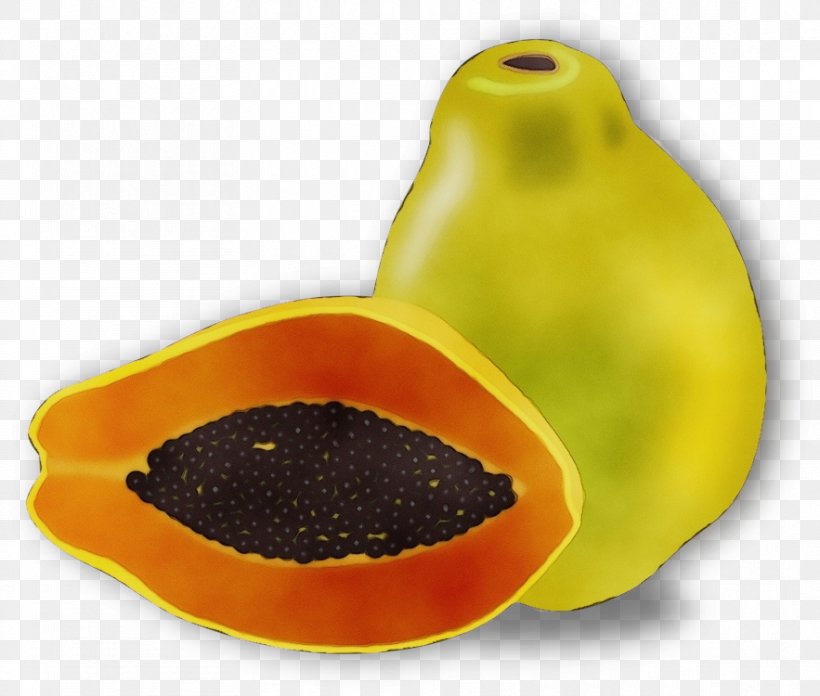 Papaya Yellow Fruit Plant Food, PNG, 883x750px, Watercolor, Food, Fruit, Paint, Papaya Download Free