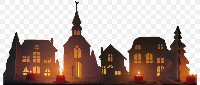 Christmas Miniature Village Tours Facade, PNG, 792x351px, Christmas, Architecture, Building, Chapel, Character Download Free