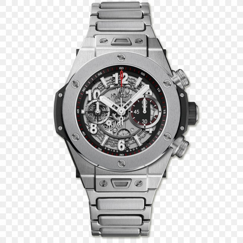 Hublot King Power Flyback Chronograph Watch, PNG, 1000x1000px, Hublot, Bezel, Brand, Chronograph, Counterfeit Watch Download Free