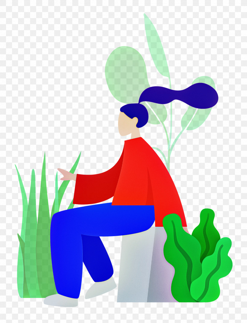 Sitting, PNG, 1914x2500px, Sitting, Cartoon, Color, Floral Design, Flower Download Free