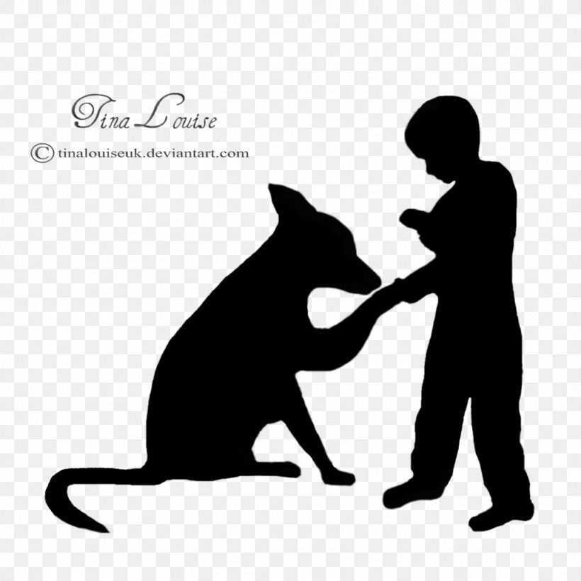 Cat Silhouette Boxer Clip Art, PNG, 1024x1024px, Cat, Black, Black And White, Boxer, Boy Download Free