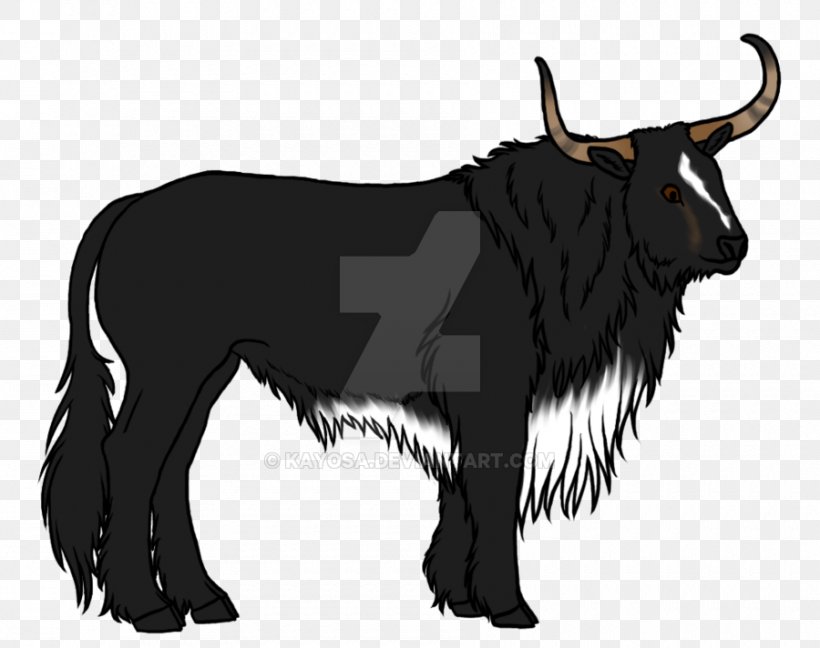 Domestic Yak Cattle Ox Illustration Wildlife, PNG, 900x712px, Domestic Yak, Bull, Cattle, Cattle Like Mammal, Character Download Free