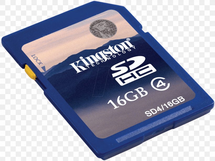 Flash Memory Cards Secure Digital SDHC Kingston Technology Computer Data Storage, PNG, 1560x1173px, Flash Memory Cards, Camera, Computer Data Storage, Electronic Device, Electronics Accessory Download Free