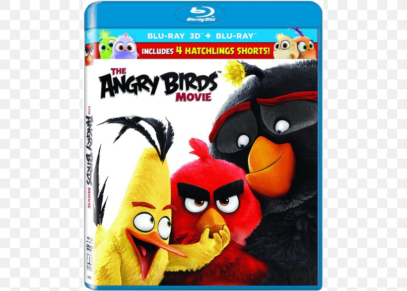 Blu-ray Disc Ultra HD Blu-ray Film 4K Resolution DVD, PNG, 786x587px, 3d Film, 4k Resolution, 2016, Bluray Disc, Angry Birds Movie Download Free