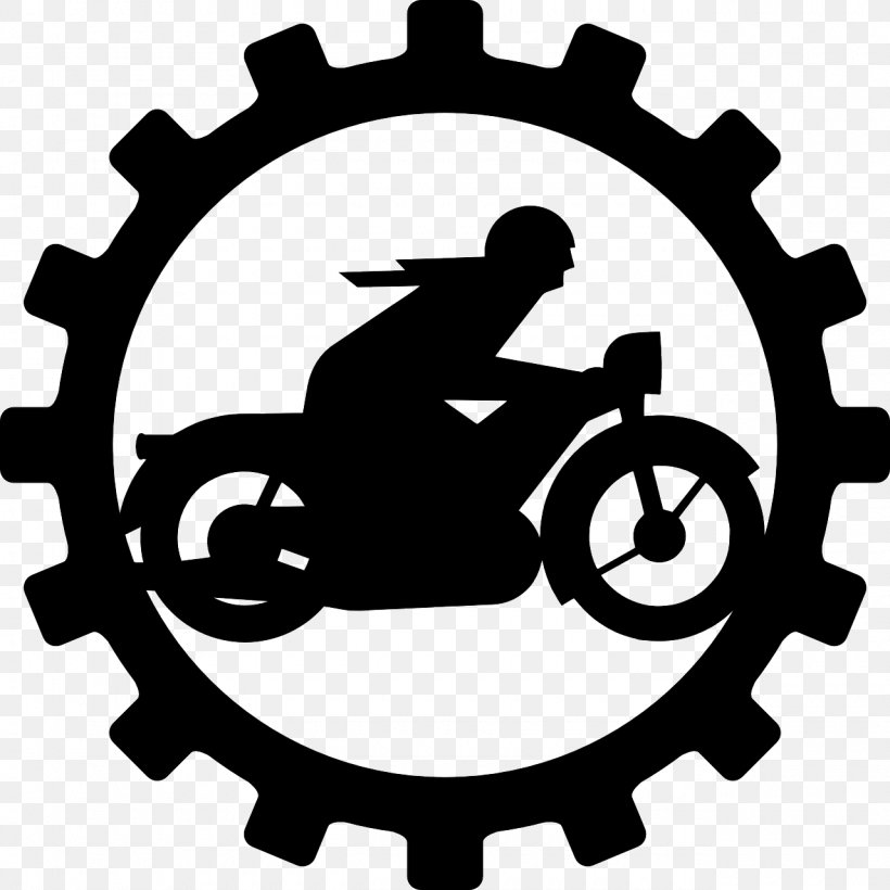 Motorcycle Helmets Bicycle Gear Clip Art, PNG, 1280x1280px, Motorcycle Helmets, Artwork, Bicycle, Black And White, Gear Download Free