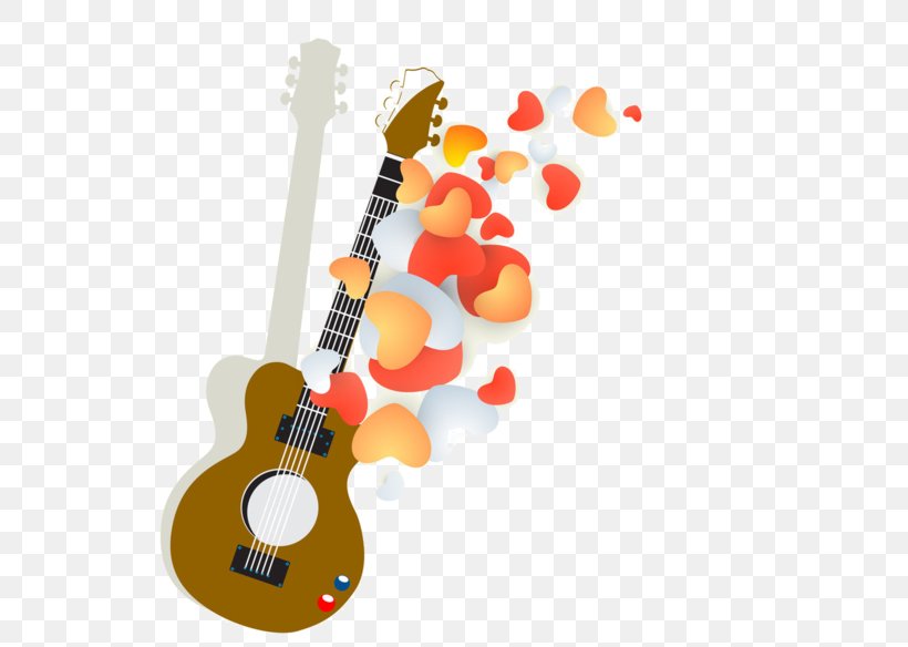 Acoustic Guitar Musical Instruments Drawing, PNG, 600x584px, Watercolor, Cartoon, Flower, Frame, Heart Download Free