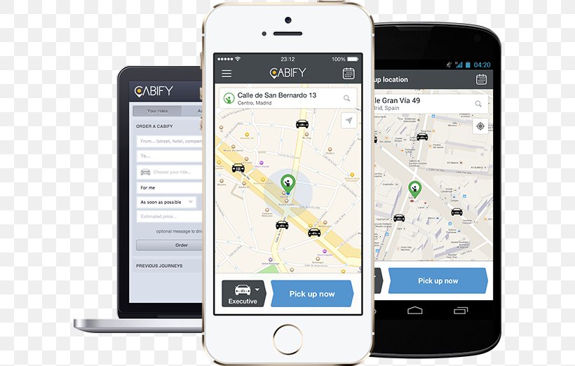 Cabify Lite Taxi Mobile Phones, PNG, 610x522px, Cabify, Brand, Cellular Network, Chauffeur, Communication Download Free