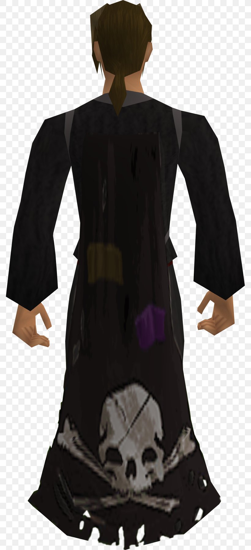 RuneScape Jolly Roger Robe Wikia, PNG, 781x1794px, Runescape, Black, Cape, Clothing, Coat Download Free