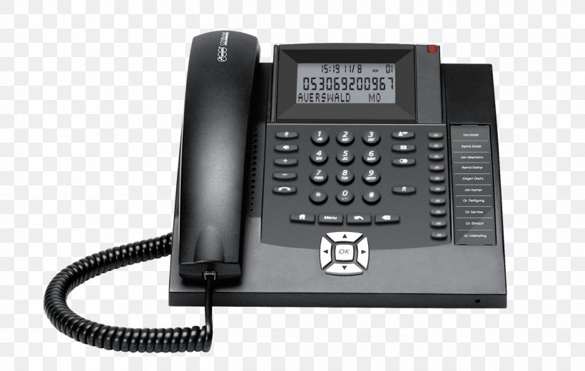 VoIP Phone Internet Protocol Telephone Auerswald Voice Over IP, PNG, 1329x843px, Voip Phone, Answering Machine, Auerswald, Auerswald Comfortel 2600, Business Telephone System Download Free