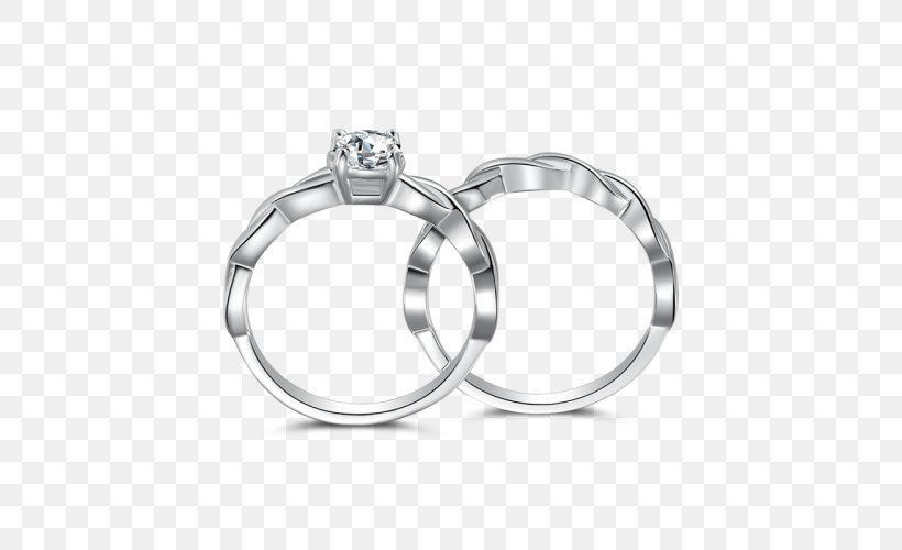 Wedding Ring Silver Body Jewellery, PNG, 500x500px, Ring, Body Jewellery, Body Jewelry, Diamond, Jewellery Download Free