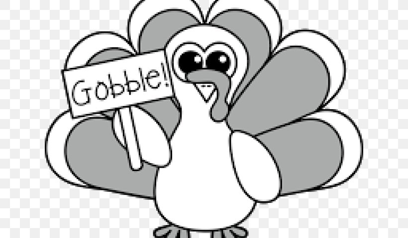 thanksgiving clipart black and white
