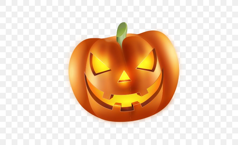 Jack-o-lantern Calabaza Halloween Pumpkin, PNG, 500x500px, Jackolantern, Apple, Calabaza, Cucumber Gourd And Melon Family, Cucurbita Download Free