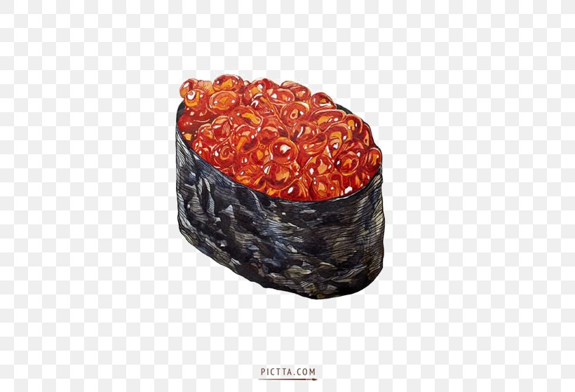 Sushi Japanese Cuisine Caviar Food Illustration, PNG, 564x559px, Sushi, Caviar, Cuisine, Drawing, Food Download Free