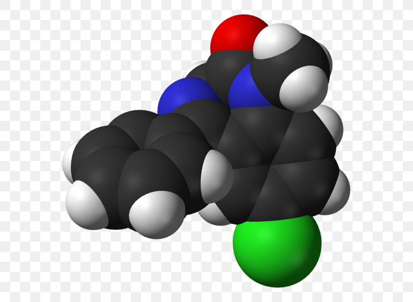 Diazepam Pharmaceutical Drug Molecular Model Molecule Space-filling Model, PNG, 629x600px, Diazepam, Carbidopalevodopa, Chemistry, Clonazepam, Drug Download Free