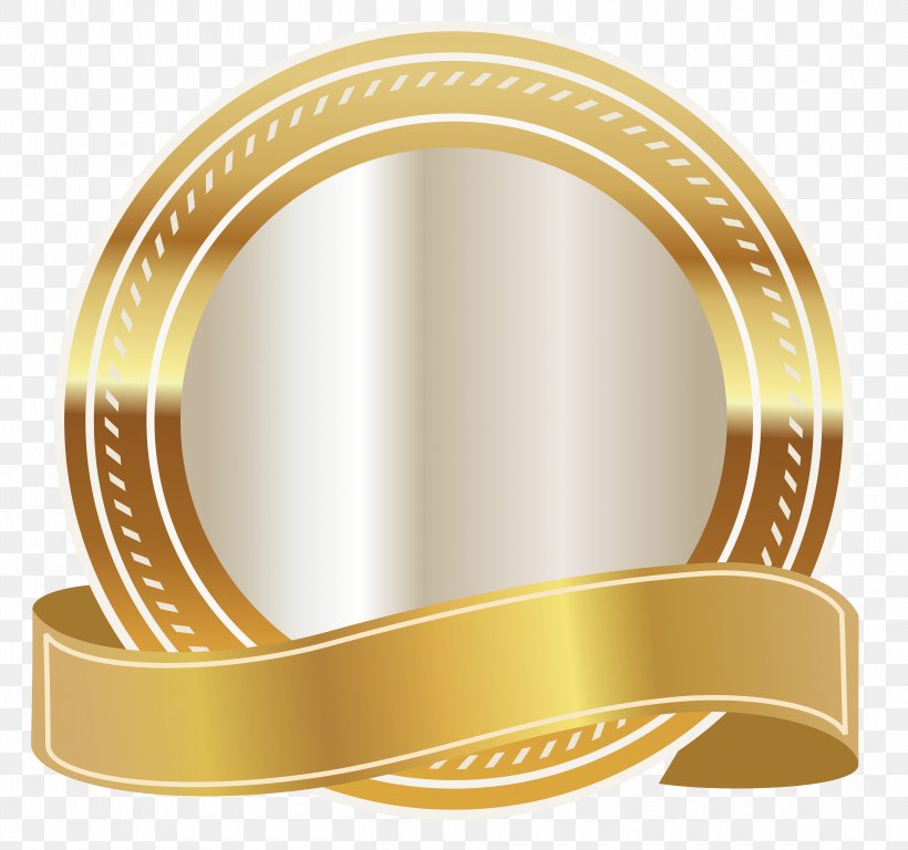 Gold Ribbon Clip Art, PNG, 5000x4683px, Gold, Banner, Brand, Label, Material Download Free