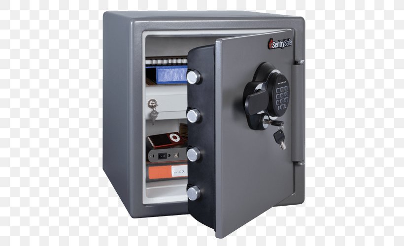Gun Safe Sentry Group Fireproofing Safety, PNG, 500x500px, Safe, Burglary, Concealment Device, Fire, Fireproofing Download Free