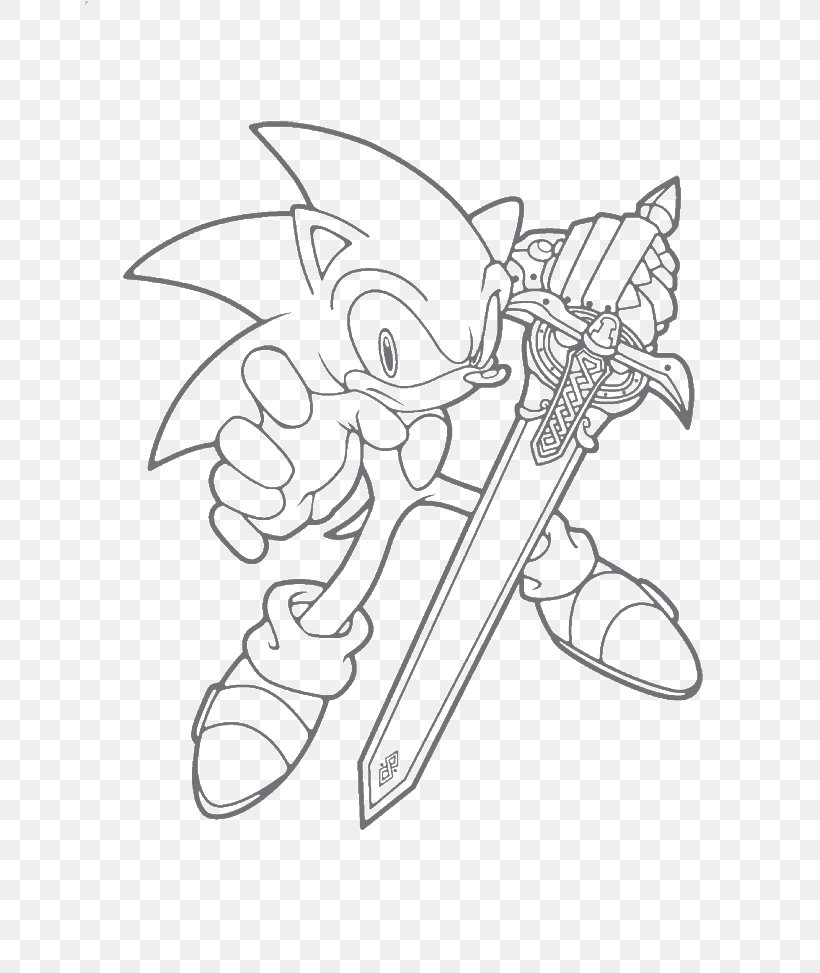 Sonic Unleashed Sonic Colors Shadow The Hedgehog Sonic The Hedgehog Mario & Sonic At The Olympic Games, PNG, 700x973px, Sonic Unleashed, Arm, Artwork, Black And White, Cold Weapon Download Free