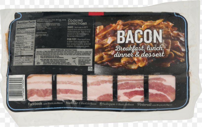 Bacon Food Pork Meat, PNG, 2500x1582px, Bacon, Animal Source Foods, Cooking, Food, Hormel Download Free