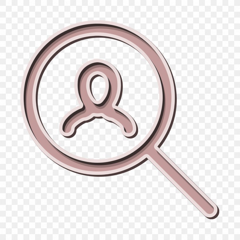 Employee Icon For Icon Looking Icon, PNG, 994x994px, Employee Icon, Locket, Metal, Pink, Searching Icon Download Free