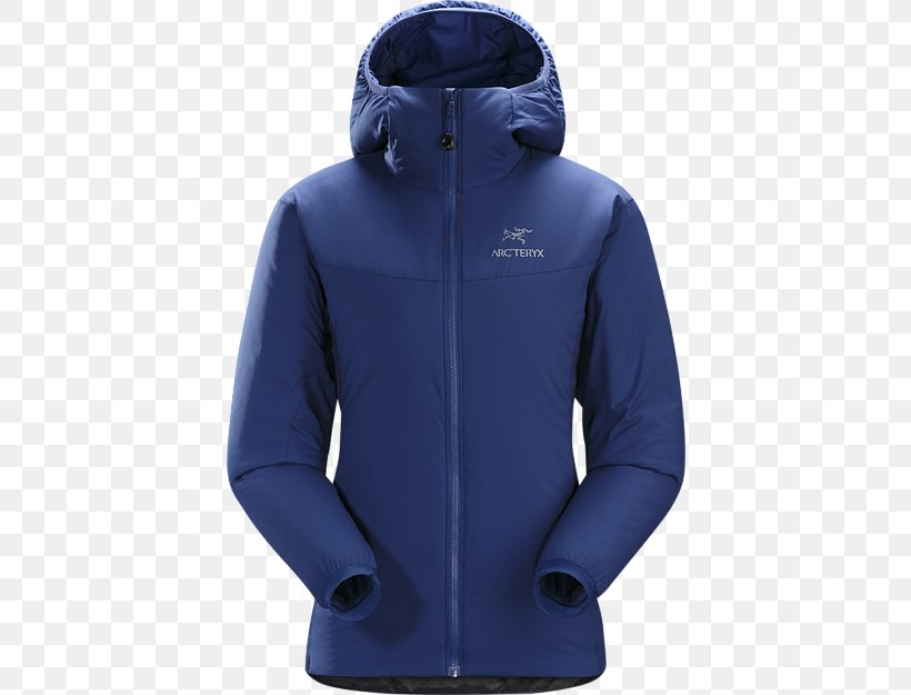 Hoodie Jacket Arc'teryx Clothing, PNG, 450x625px, Hoodie, Active Shirt, Blue, Clothing, Coat Download Free