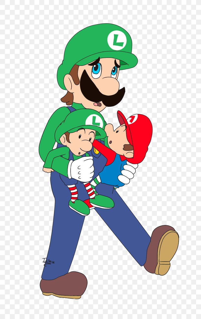 Mario & Luigi: Partners In Time Mario & Luigi: Superstar Saga Super Mario World 2: Yoshi's Island Mario Kart: Double Dash, PNG, 767x1300px, Luigi, Art, Baby Luigi, Baby Mario, Boy Download Free
