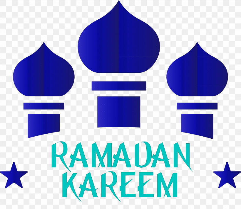 Ramadan Mubarak Ramadan Kareem, PNG, 3000x2610px, Ramadan Mubarak, Blue, Electric Blue, Logo, Ramadan Kareem Download Free