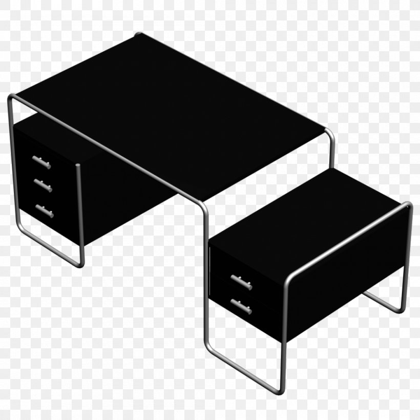 Table Gebrüder Thonet Desk Bauhaus, PNG, 1000x1000px, Table, Advertising Slogan, Bauhaus, Black, Black M Download Free