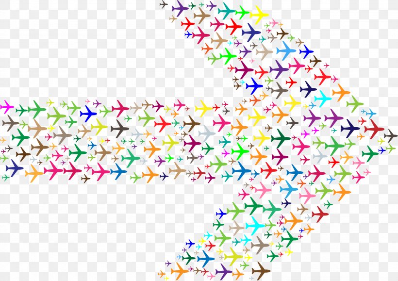 Airplane Color Arrow Clip Art, PNG, 2308x1630px, Airplane, Aviation, Byte, Chaos Theory, Color Download Free