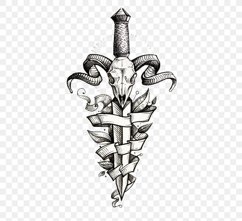 Knife Sleeve Tattoo Flash Dagger, PNG, 433x750px, Knife, Abziehtattoo, Art, Black And White, Body Painting Download Free