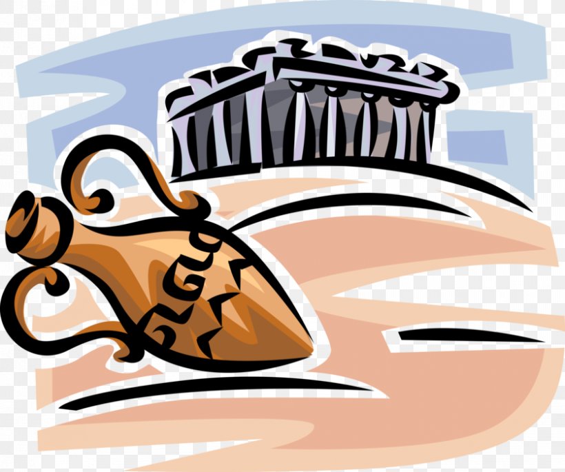Parthenon Clip Art Illustration Vector Graphics Image, PNG, 837x700px, Parthenon, Brand, Cartoon, Food, Logo Download Free