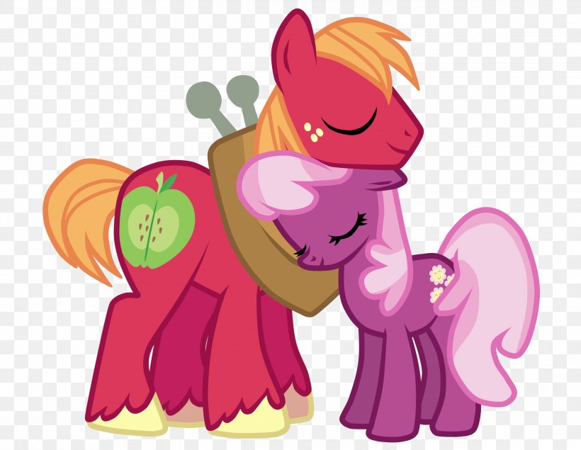 Big McIntosh Pinkie Pie Pony Applejack Cheerilee, PNG, 3000x2326px, Watercolor, Cartoon, Flower, Frame, Heart Download Free