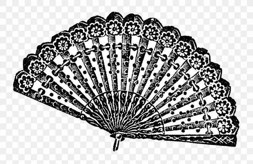 Black And White Hand Fan Drawing Clip Art, PNG, 1164x756px, Black And White, Art, Color, Decorative Fan, Decoupage Download Free