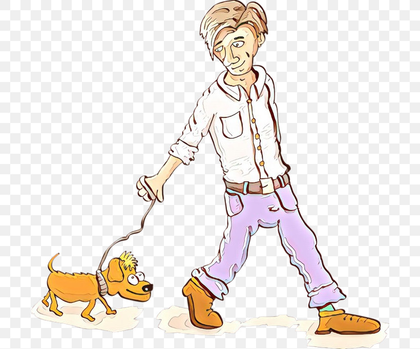 Cartoon Animal Figure Child Dog Walking Tail, PNG, 700x681px, Cartoon, Animal Figure, Child, Dog Walking, Tail Download Free