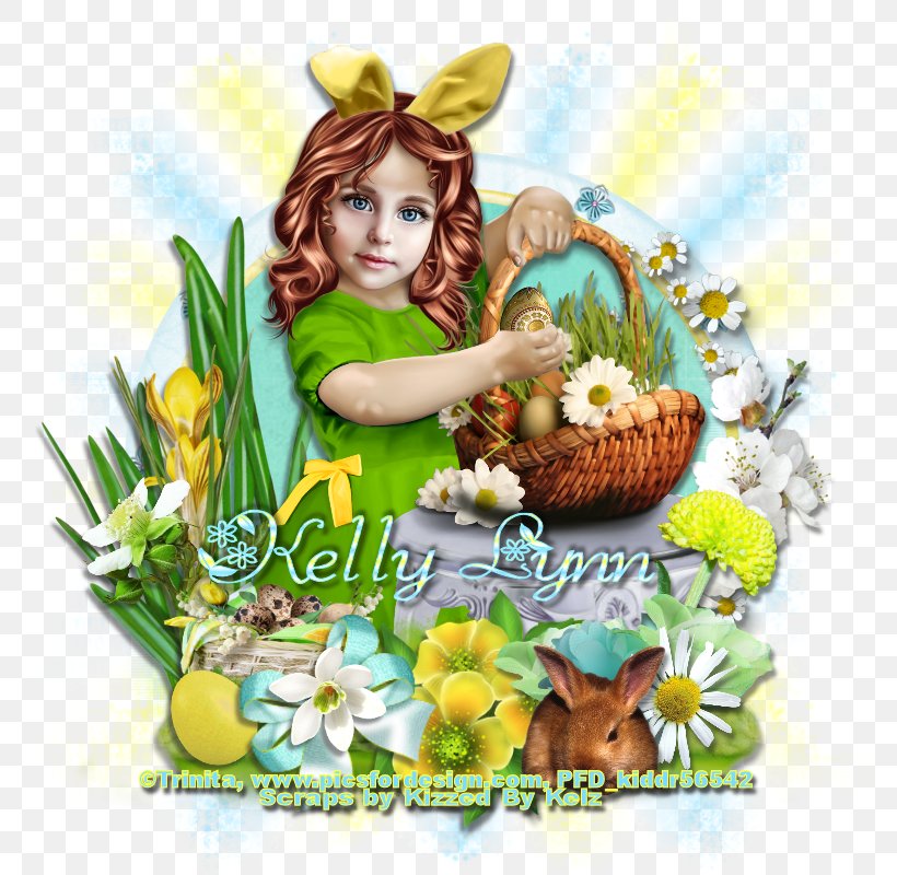 Easter Bunny Flower, PNG, 800x800px, Easter Bunny, Easter, Fictional Character, Flower, Organism Download Free