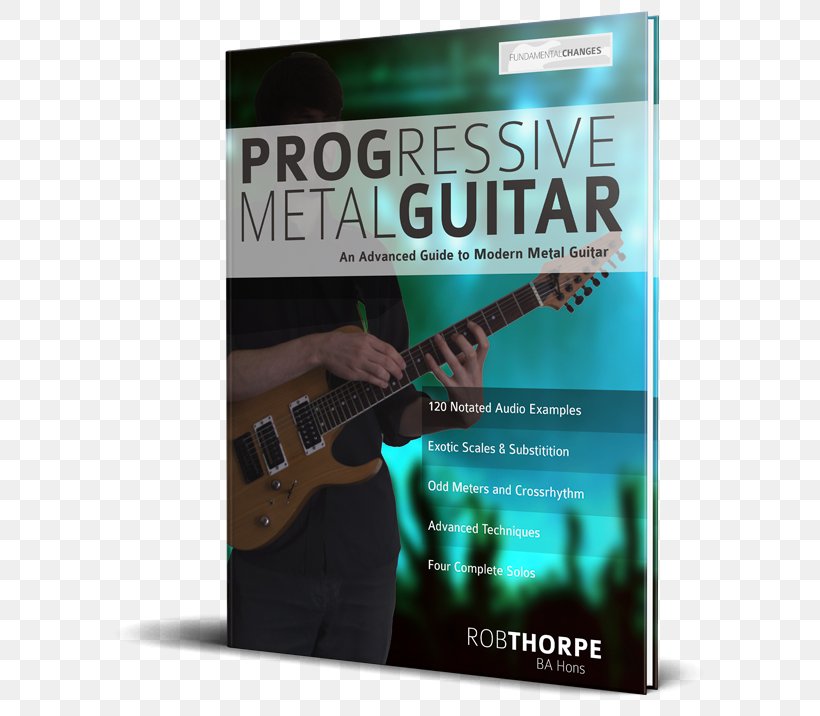 Electric Guitar Progressive Metal Heavy Metal Guitar, PNG, 595x716px, Guitar, Advertising, Bass Guitar, Book, Brand Download Free