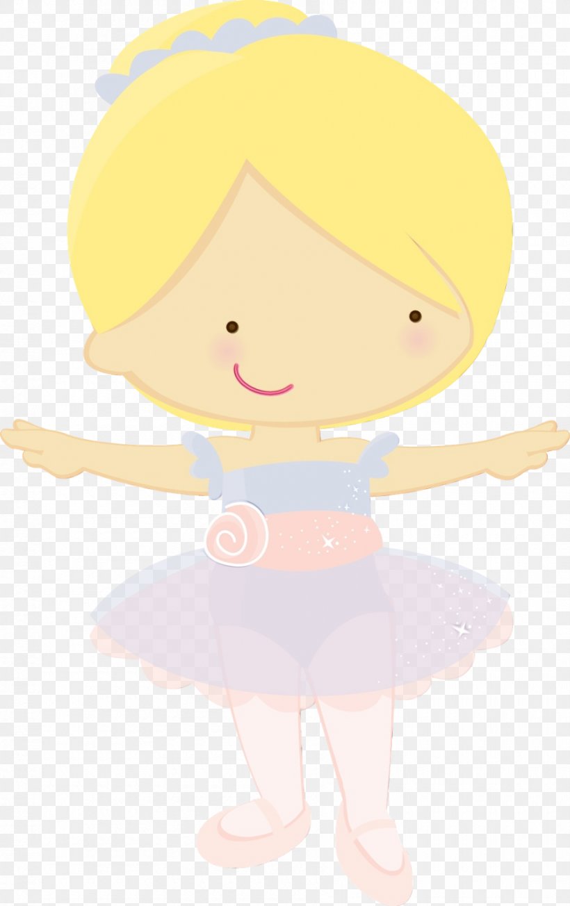 Character Created By Yellow Line, PNG, 900x1432px, Watercolor, Ballet Dancer, Ballet Tutu, Cartoon, Character Download Free