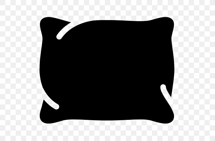 Pillow Cushion Clip Art, PNG, 540x540px, Pillow, Black, Black And White, Chair, Cushion Download Free