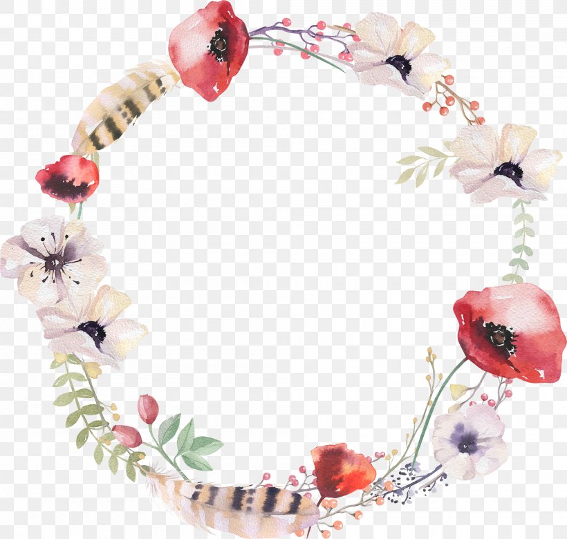 Stock Photography Wreath Watercolor Painting Flower, PNG, 2000x1904px, Stock Photography, Art, Bracelet, Fashion Accessory, Flower Download Free