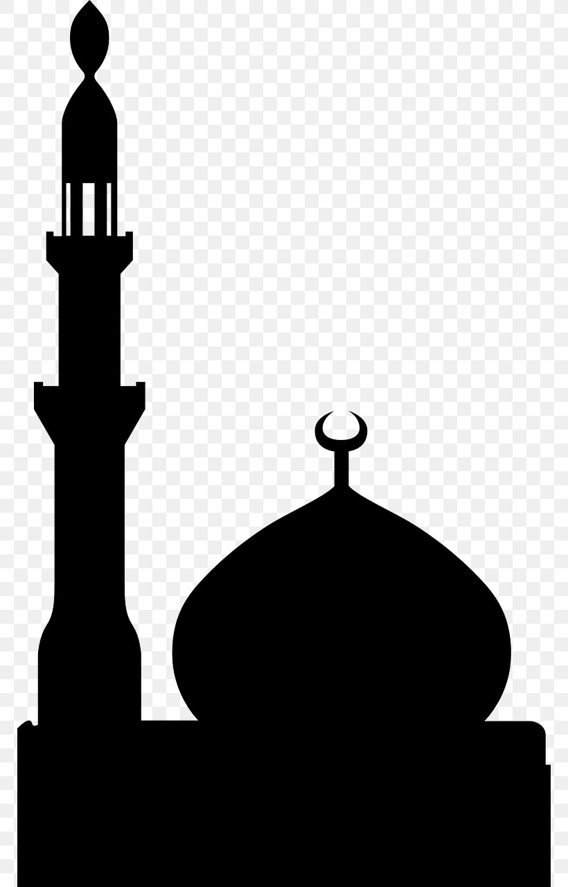 Sultan Ahmed Mosque Silhouette Islam Minaret, PNG, 770x1280px, Mosque, Black And White, Dome, Islam, Islamic Architecture Download Free
