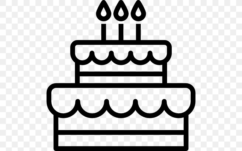 Birthday Cake Cupcake Wedding Cake, PNG, 512x512px, Birthday Cake, Birthday, Black And White, Cake, Cupcake Download Free